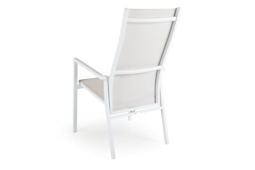 Een computer gebruiken De Alpen schilder Avanti standenstoel wit/wit - Relaxgarden