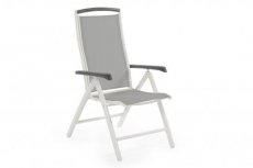 Andy position chair white/teak