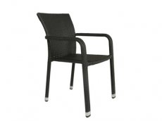 Bastia stacking chair antraciet gescova
