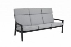 Belfort 3-seat sofa High black
