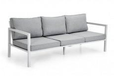 Belfort 3-seat sofa white