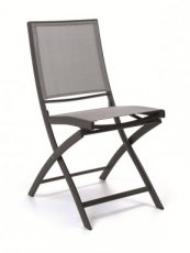 Cassis folding chair charcoal gescova