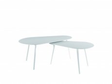 Gabon/Vigo coffee table (2pc) white