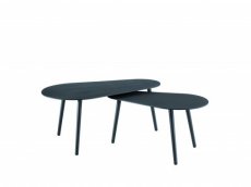 Gabon/Vigo coffee table (2pc) zwart