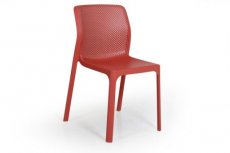 Net chair red Brafab