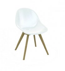 Stockholm design chair wit