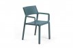Trill armchair taupe Brafab Trill armchair taupe