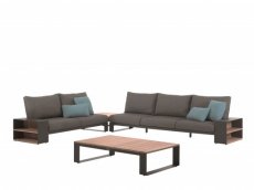 Vinica loungeset charcoil gescova Vinica loungeset charcoil